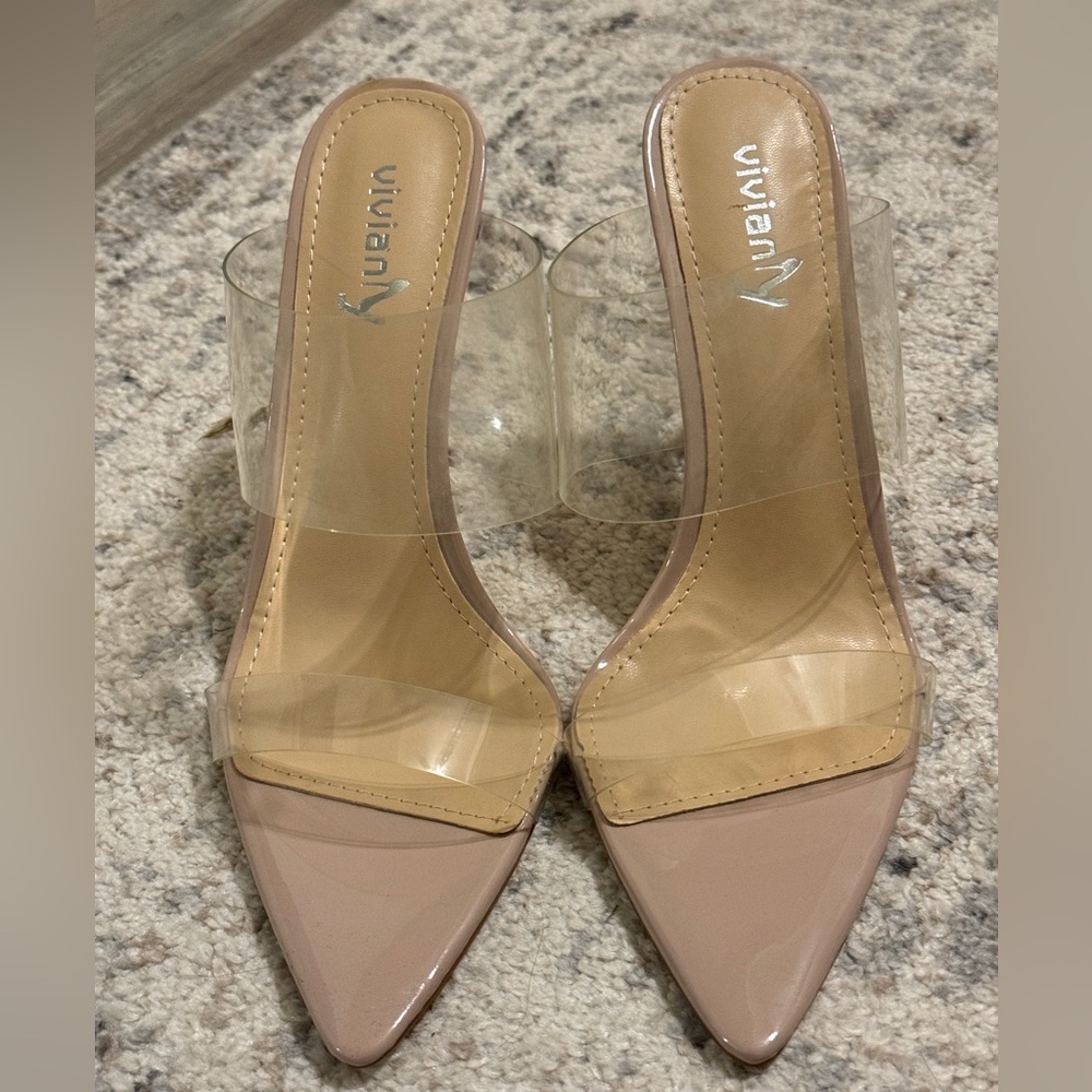 Vivianly Clear Heels
